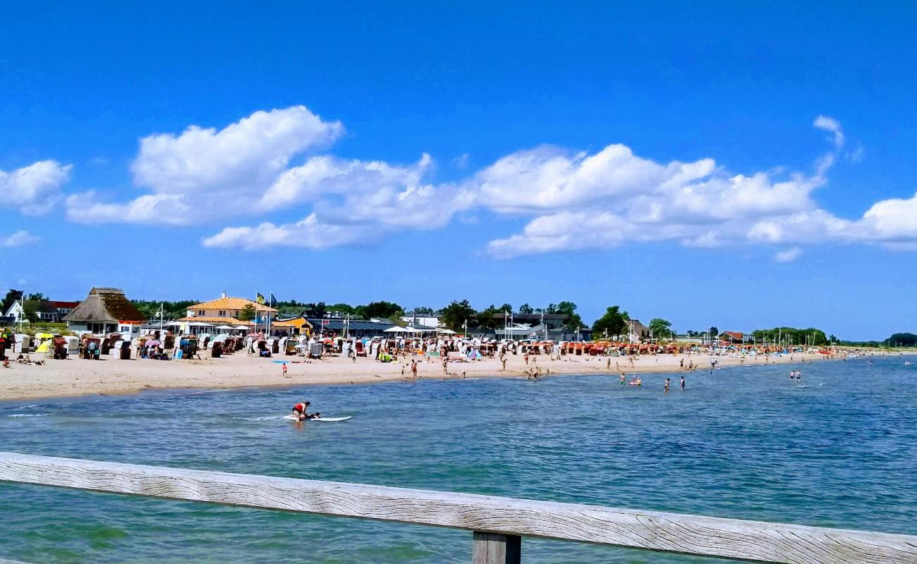 Foto af Dahme strand med lys sand overflade