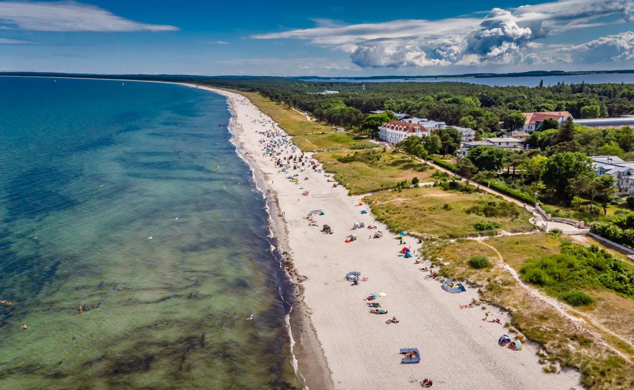 Foto af Strand Juliusruh med lys sand overflade