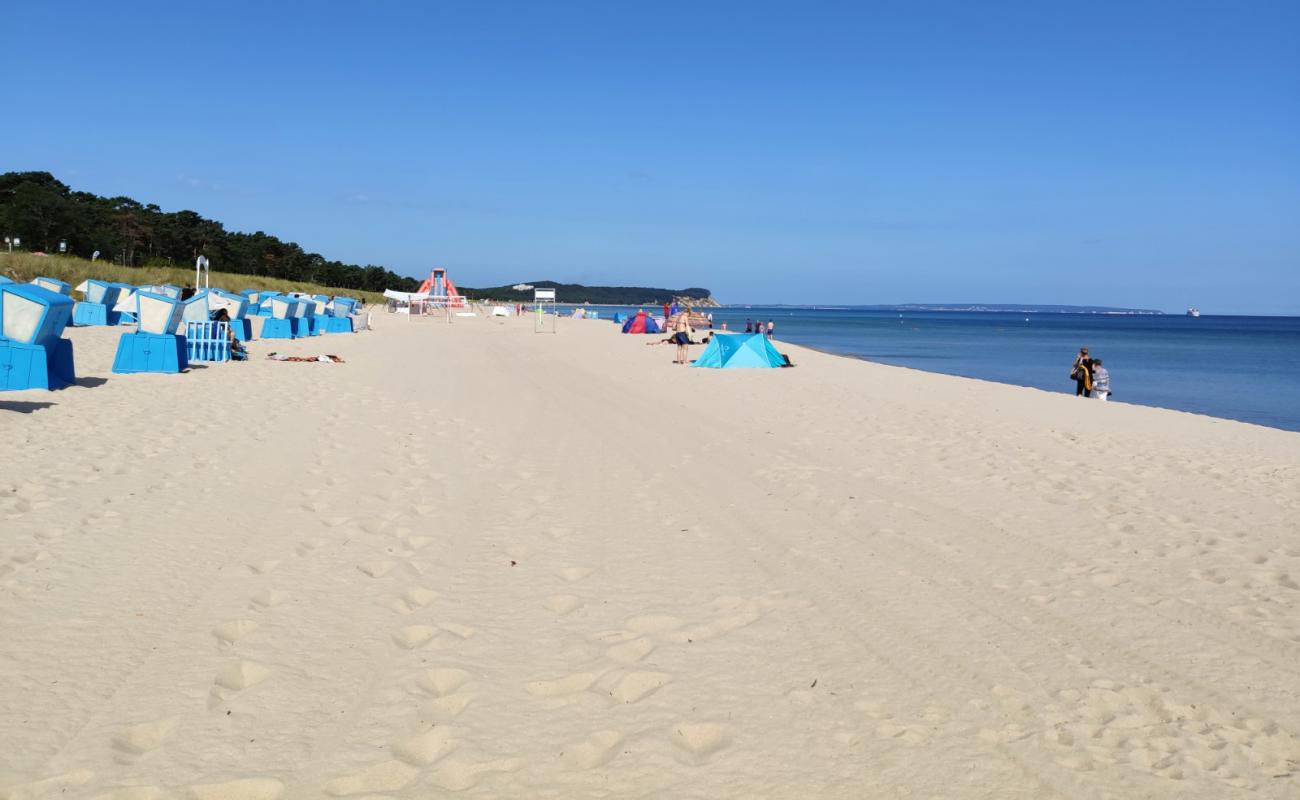 Foto af Hundestrand Gohren med lys sand overflade