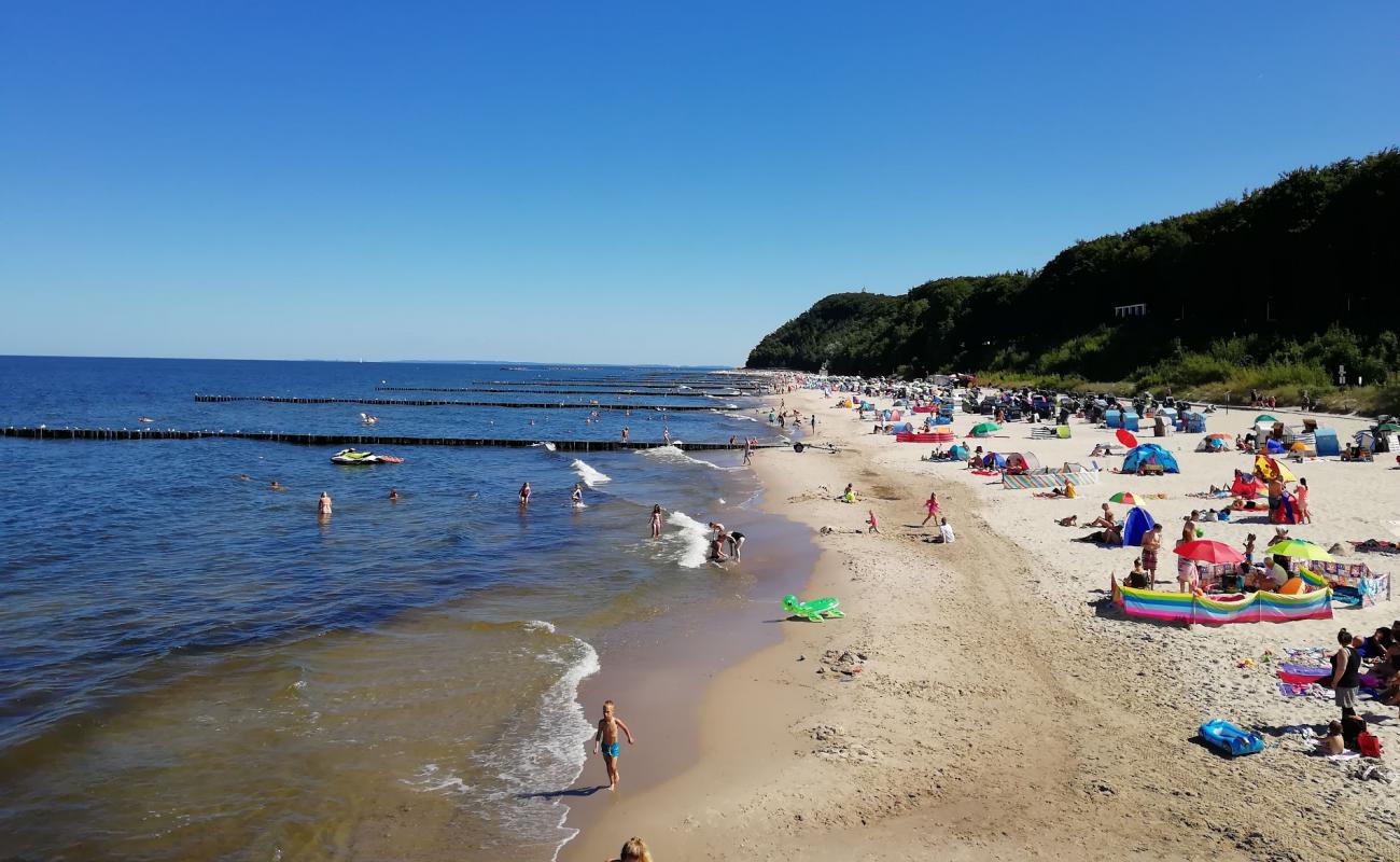 Foto af Strand Koserow med lys sand overflade