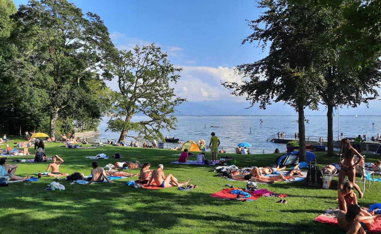 Foto af Lindenhofbad med betonovertræk overflade