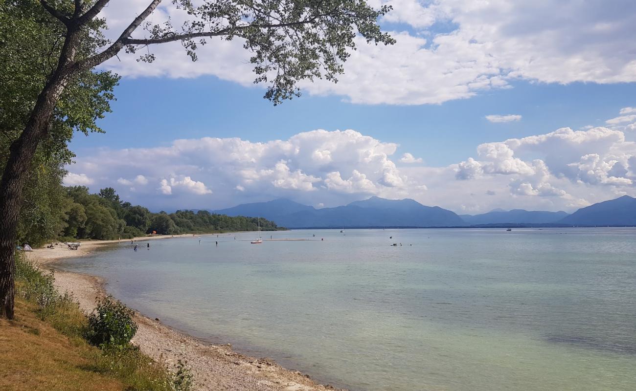 Foto af Campingplatz Kupferschmiede strand med let sten overflade