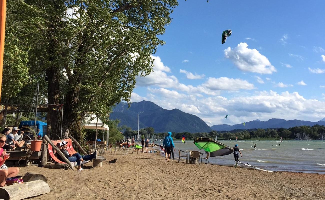 Foto af Strandbad Ubersee med let sten overflade