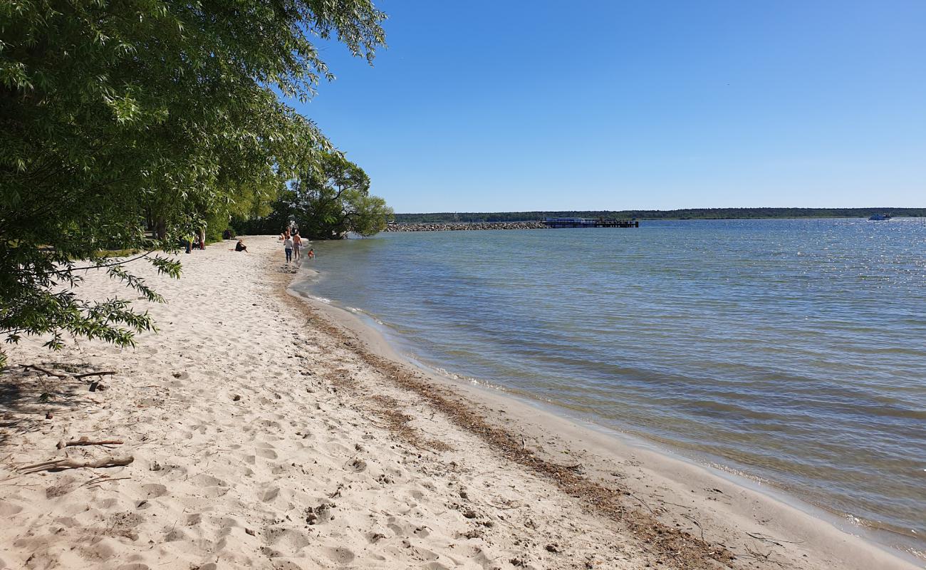 Foto af Badestelle Klink med lys sand overflade