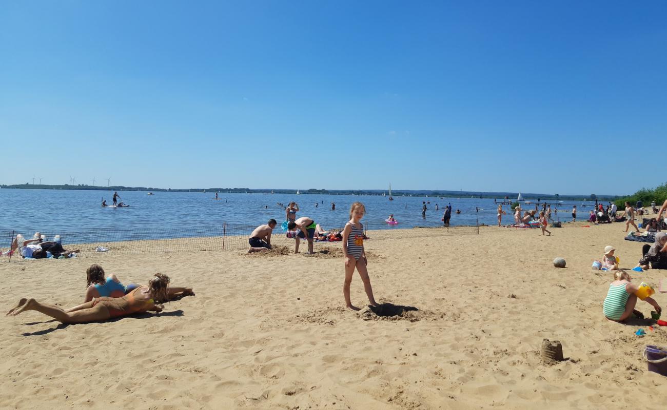 Foto af Strand Dummersee med lys sand overflade