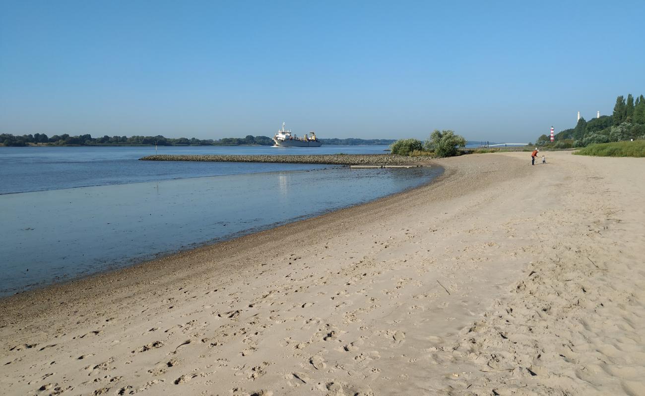 Foto af Falkensteiner Ufer med lys fint sand overflade