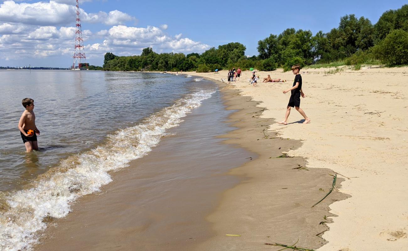 Foto af Hetlinger Schanze Strand med lys sand overflade