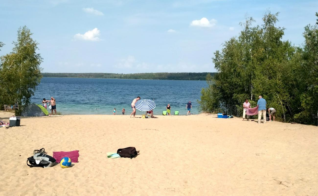 Foto af Haselbacher FKK Strand med lys sand overflade