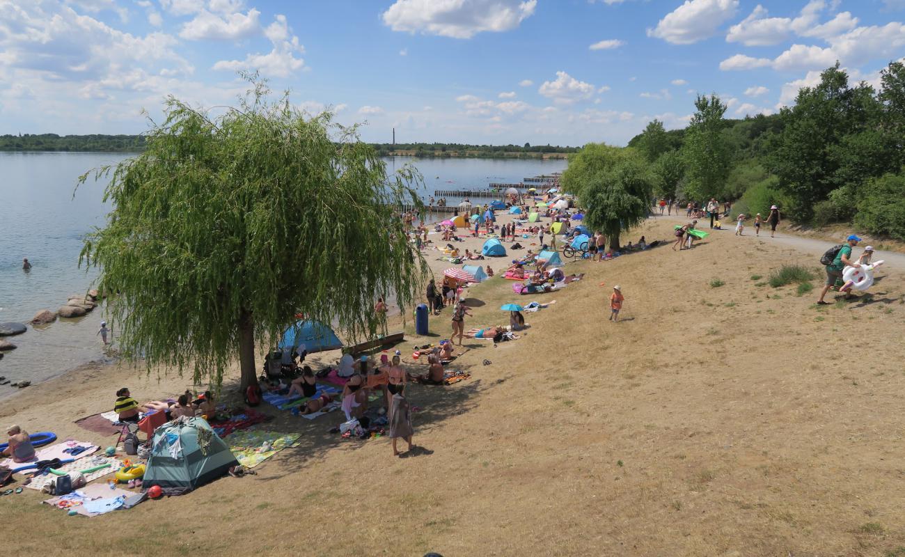 Foto af Markkleeberger See Strandbad med lys sand overflade