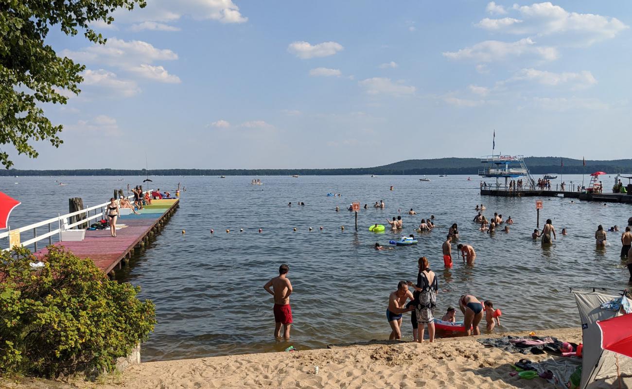 Foto af Strandbad Friedrichshagen med lys sand overflade