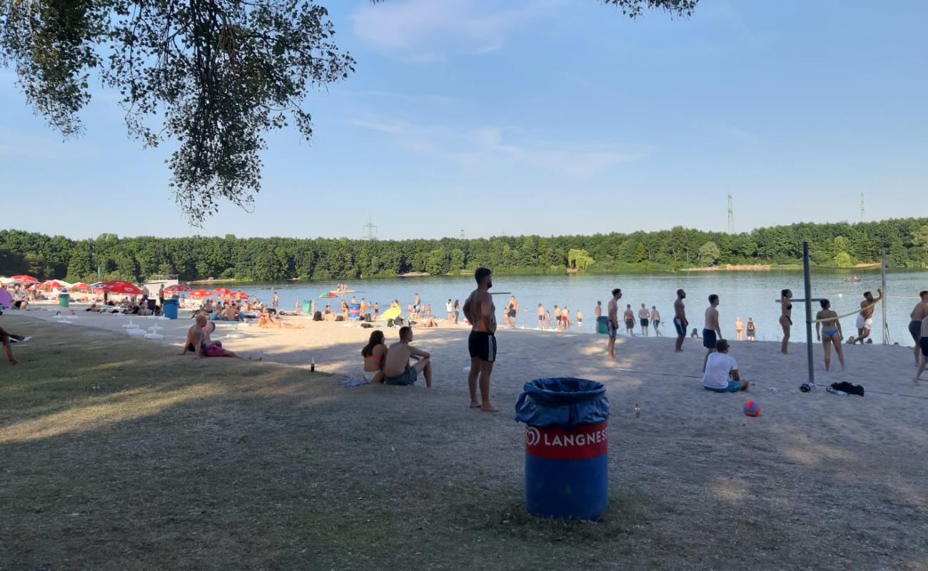 Foto af Otto-Maigler-See Strand med lys sand overflade