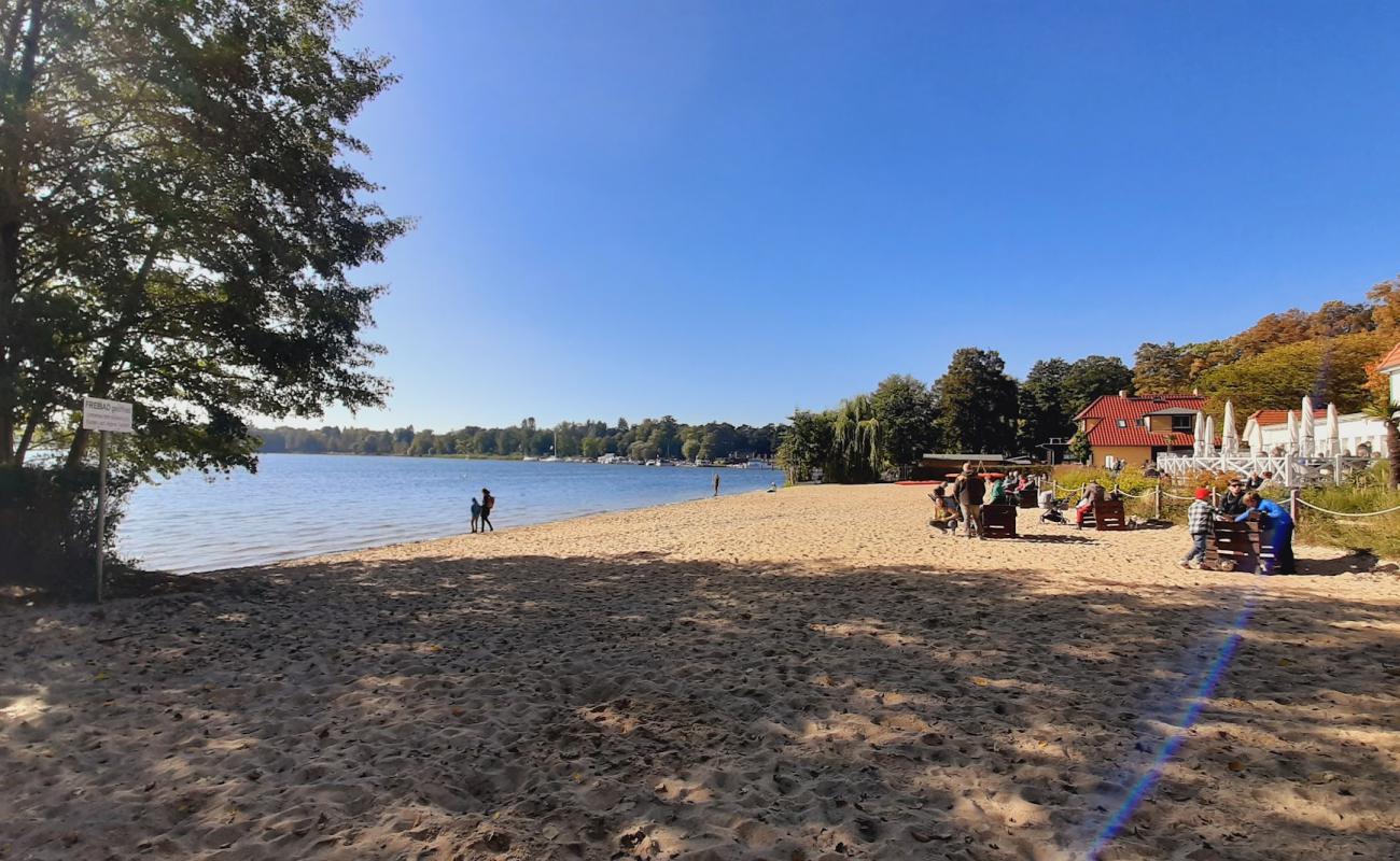 Foto af Bad Saarow med lys sand overflade