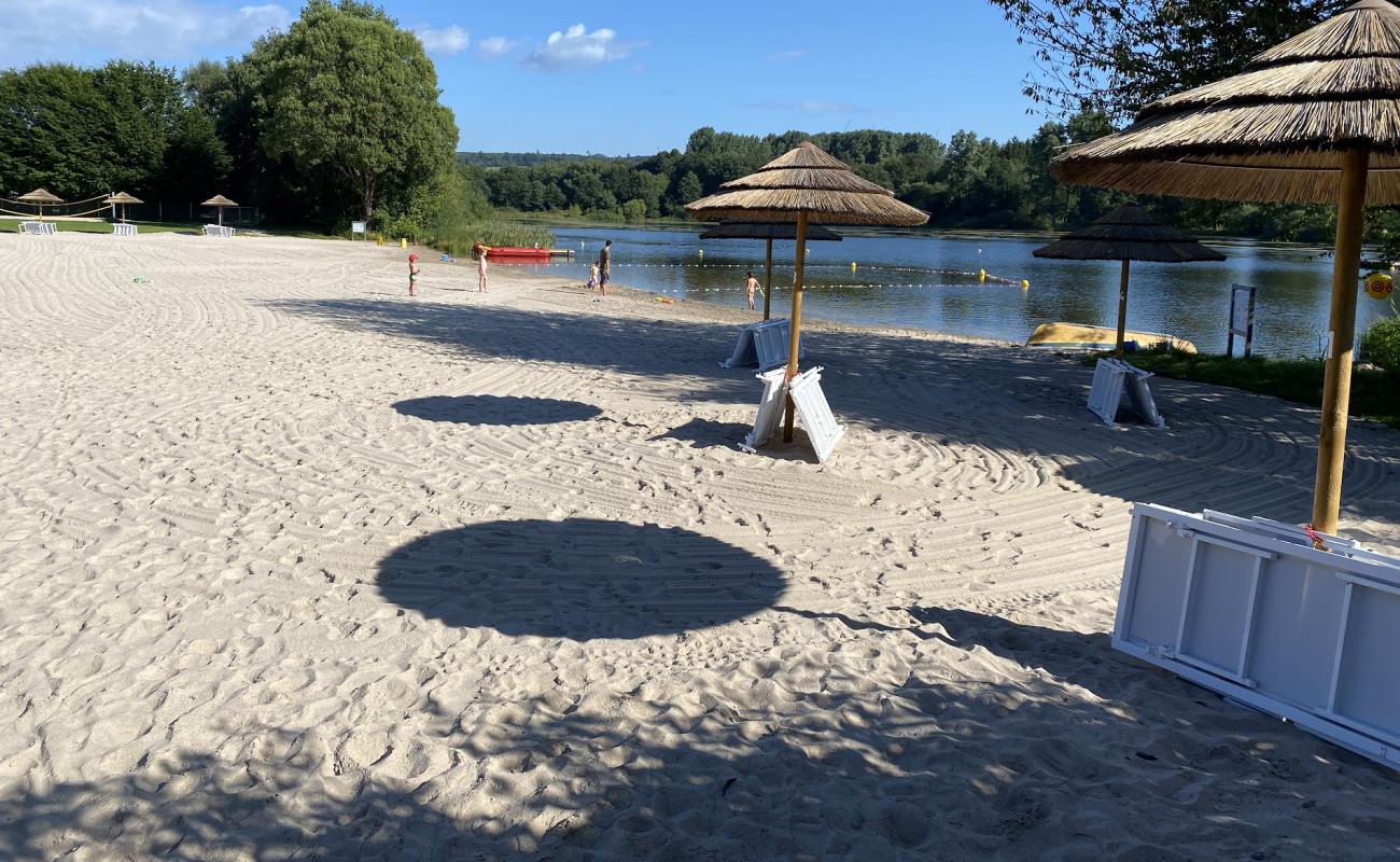 Foto af Seeweiher Mengerskirchen med lys fint sand overflade