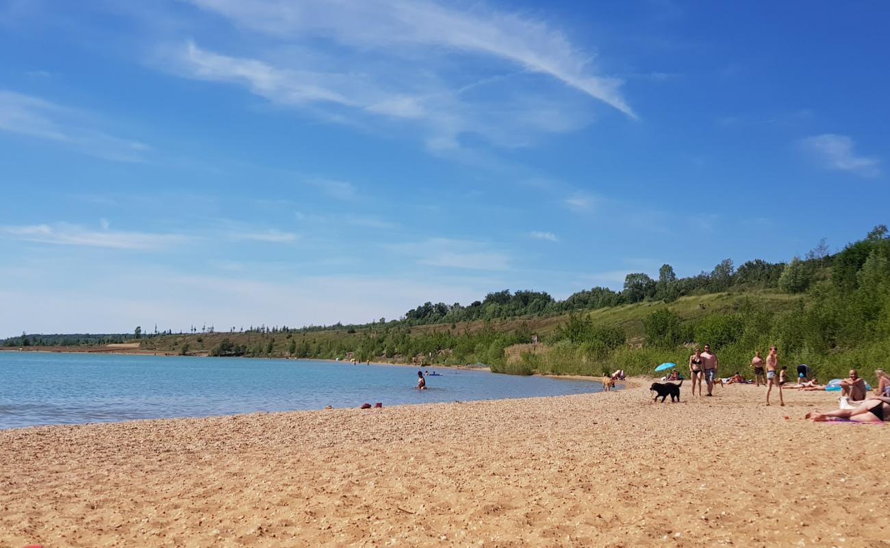 Foto af Hundestrand Stormthaler See med lys sand overflade