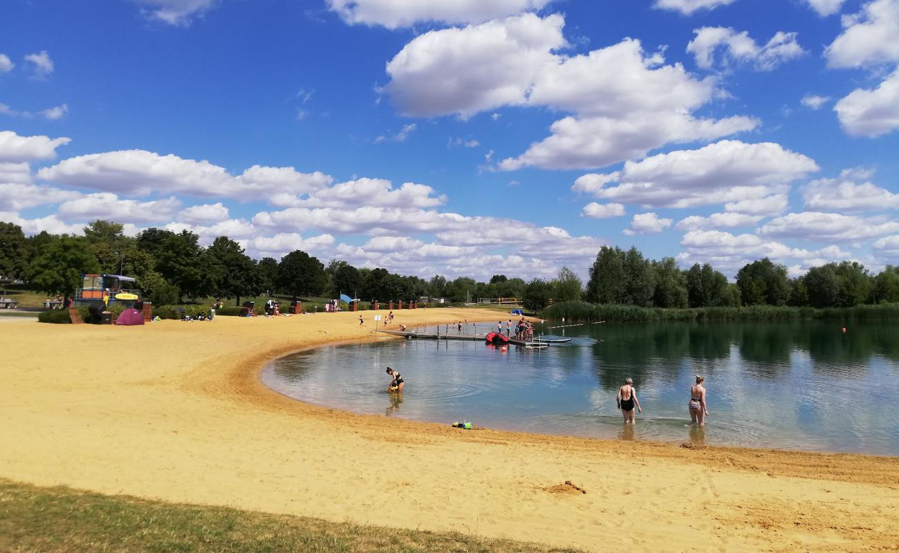 Foto af Strandbad Stotternheim med lys fint sand overflade