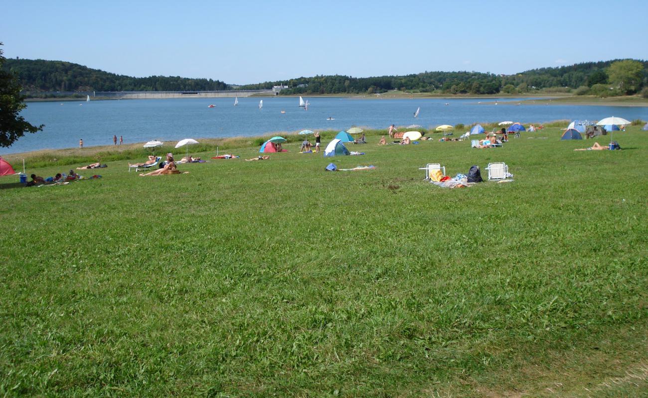 Foto af Pohl FKK Strand med græs overflade