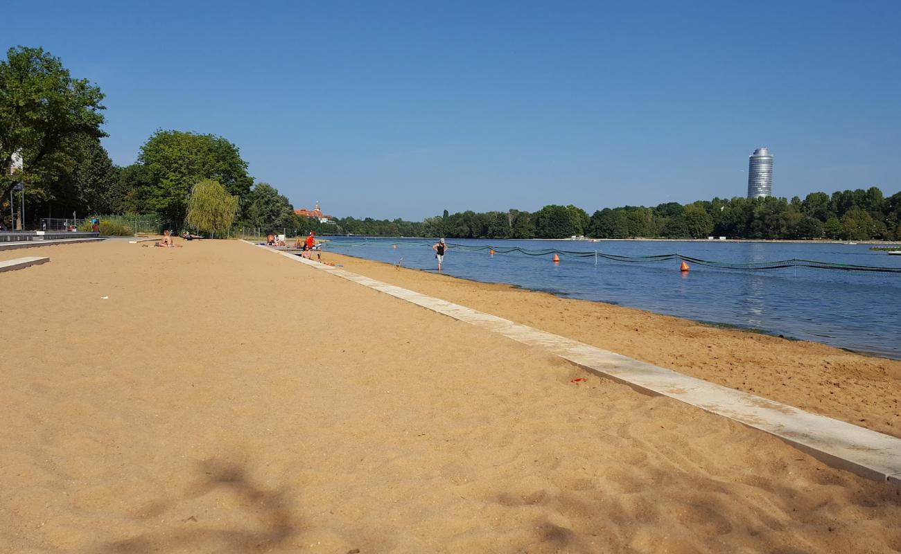 Foto af Sandstrand Wohrder See med lys sand overflade