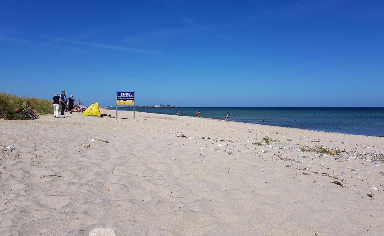 Foto af Kappeln strand med lyst sand & sten overflade