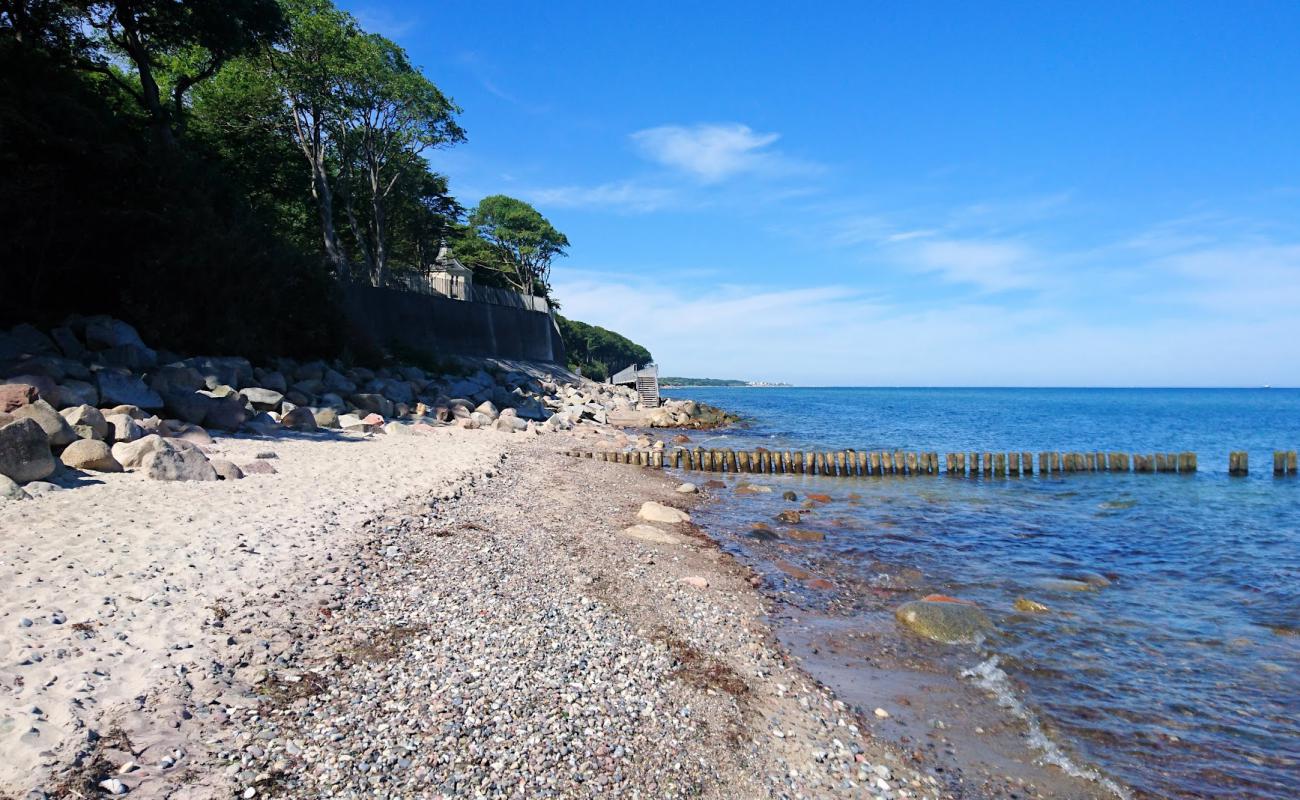 Foto af Heiligendamm strand med gråt sand og sten overflade