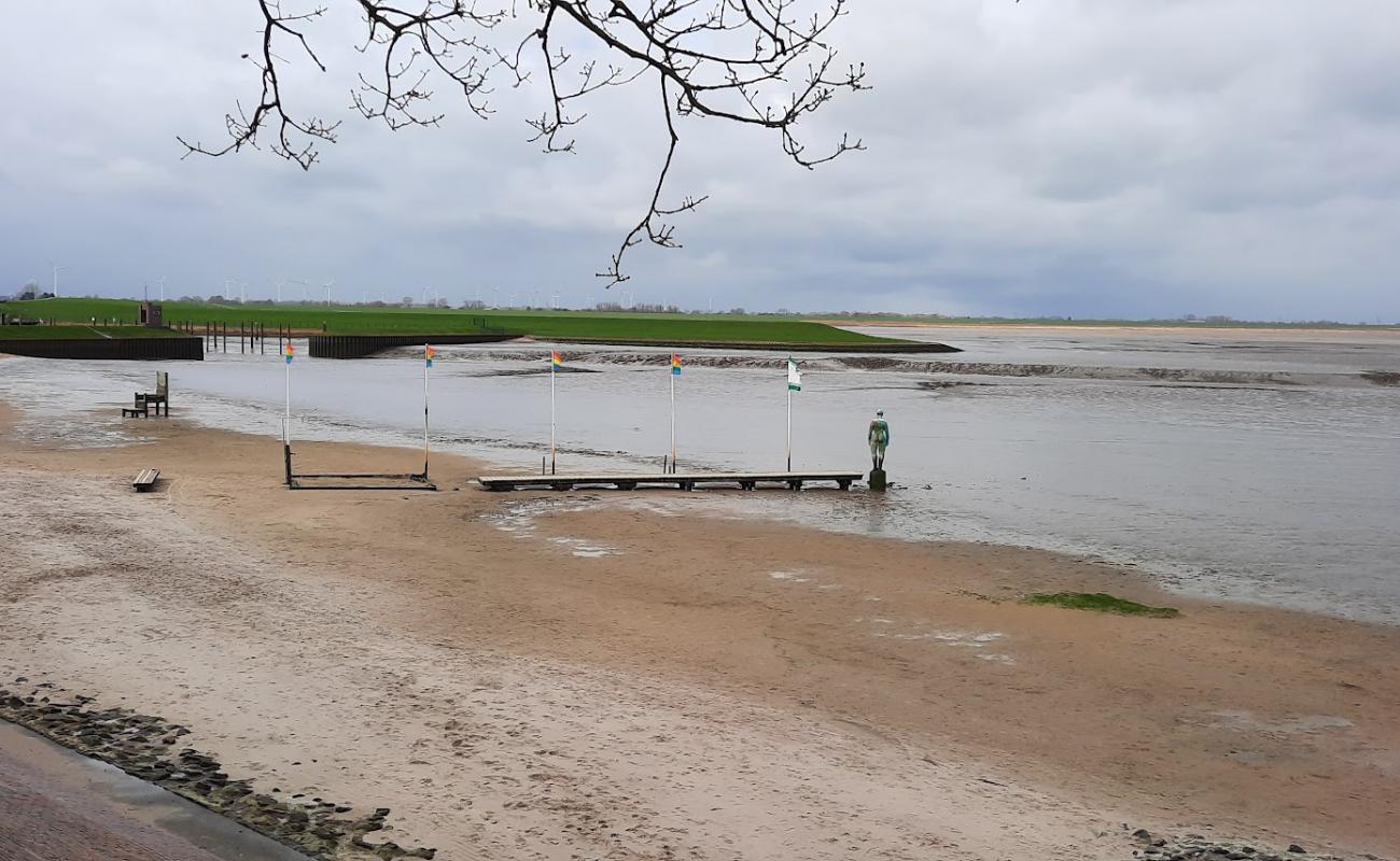 Foto af Dangast Strand med lys sand overflade