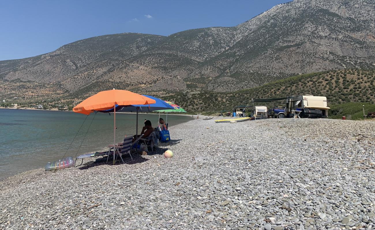 Foto af Salzas beach med let fin sten overflade