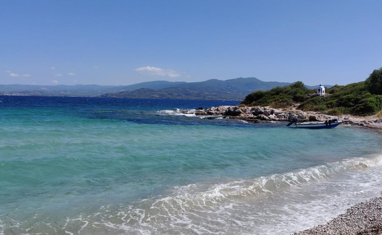 Foto af Phaprikezaina beach med hvid fin sten overflade