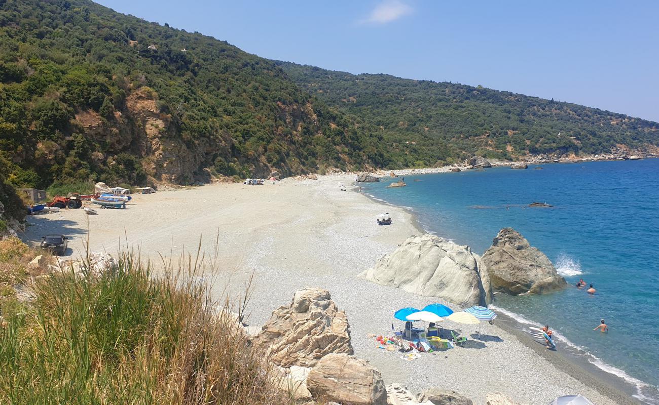 Foto af Pantazi Ammos beach med let sten overflade