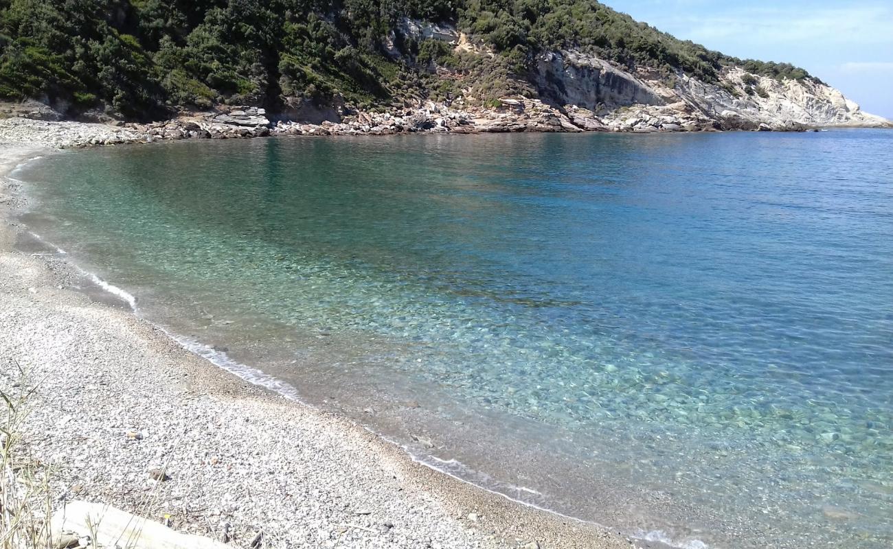 Foto af Agios Dimitros beach med let sten overflade