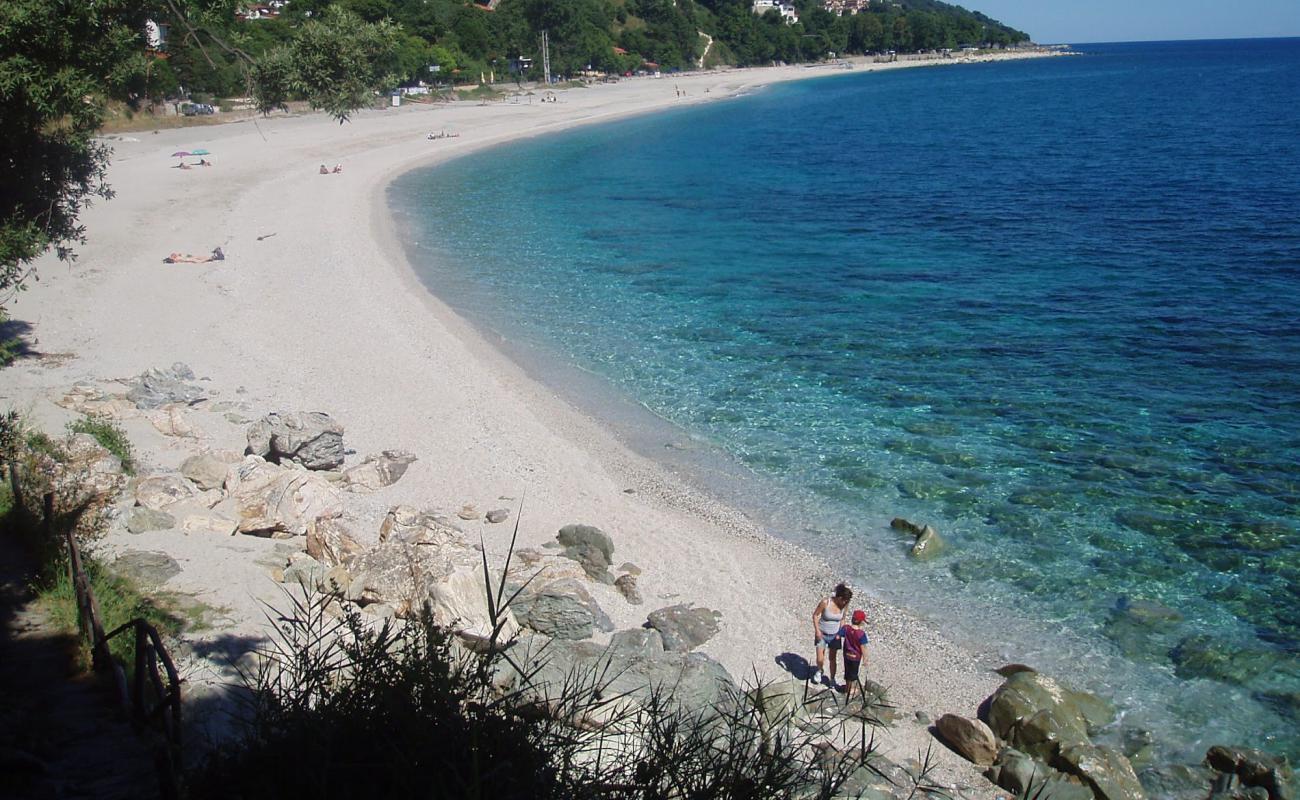 Foto af Papa Nero beach med hvid fin sten overflade