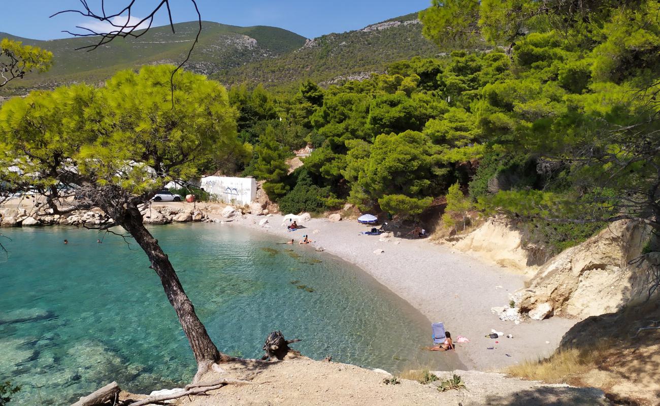 Foto af Prosili beach med let fin sten overflade