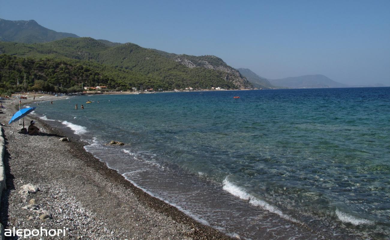 Foto af Alepochori beach II med let sand og småsten overflade