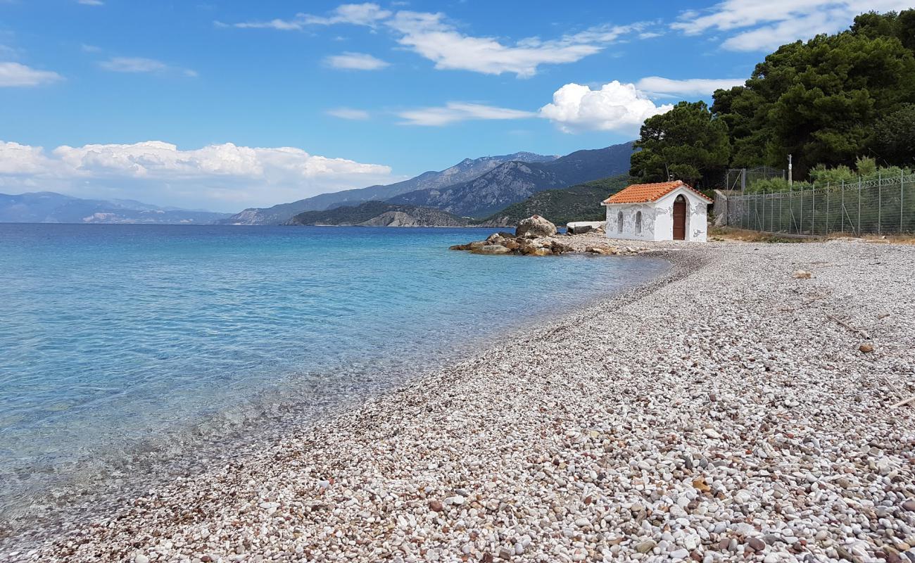 Foto af BEACH ALKYONIDOS med let fin sten overflade