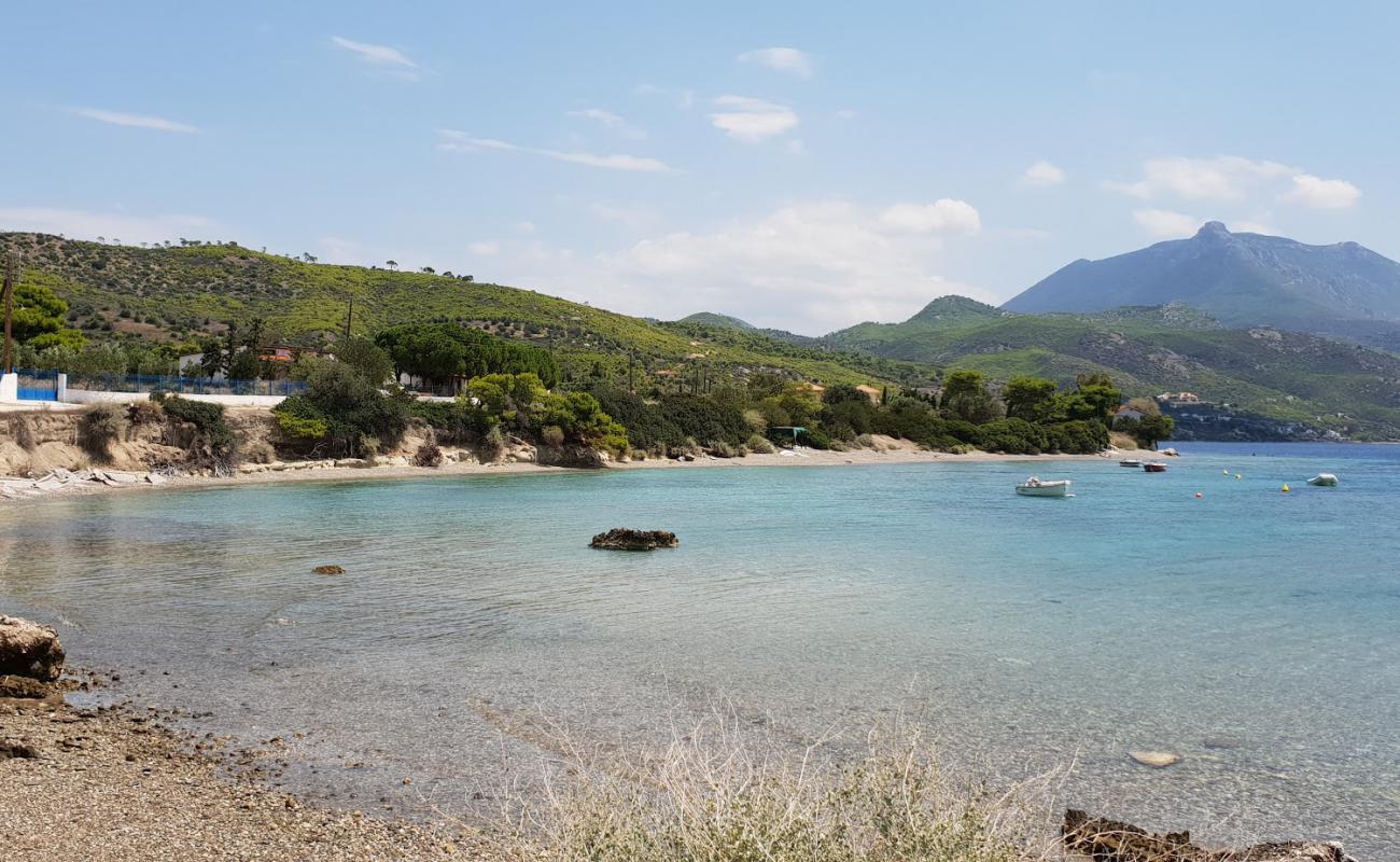 Foto af Skaloma beach med grå fin sten overflade