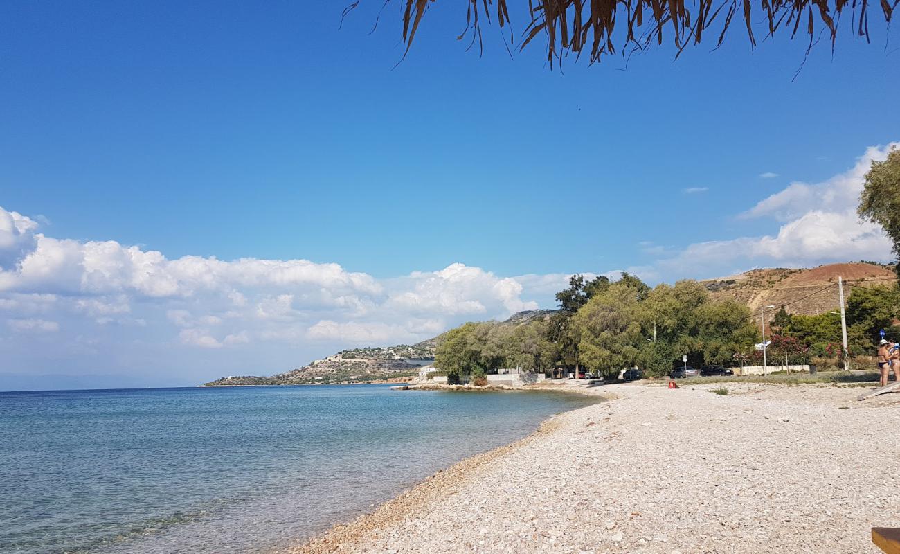 Foto af Megara beach med let fin sten overflade