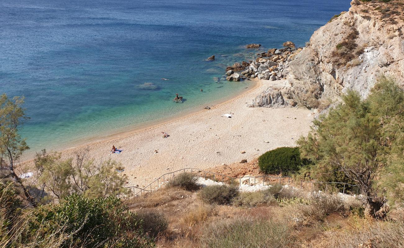 Foto af Kape Beach med let fin sten overflade