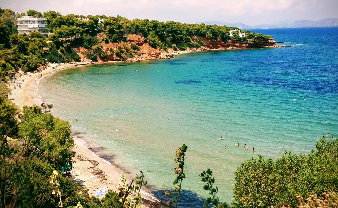 Foto af Paralia Kokkino Limanaki med lys sand overflade