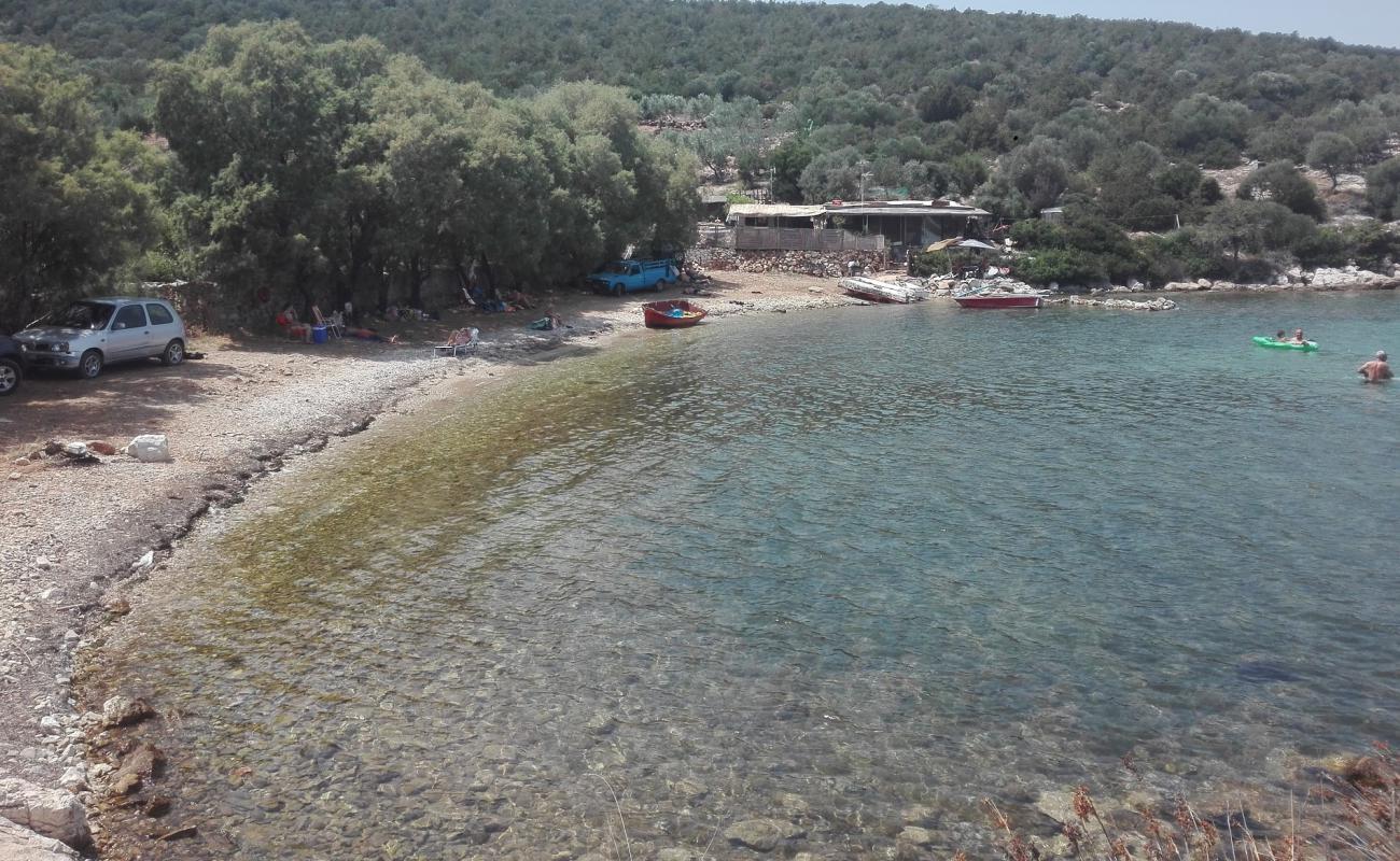 Foto af Limnionas beach med sten overflade