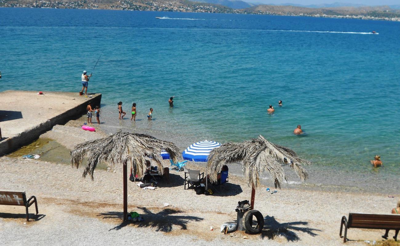 Foto af Aeantio beach med let fin sten overflade