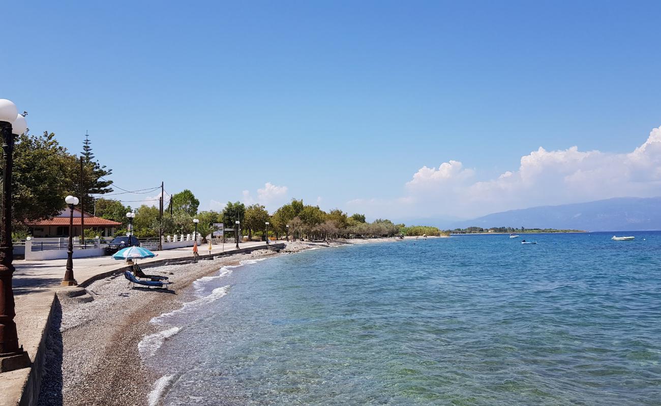 Foto af Diakopto beach II med grå sten overflade