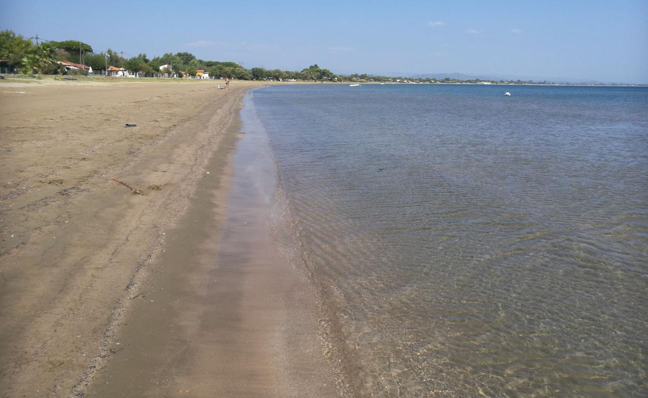 Foto af Paralia Katakolo med lys fint sand overflade