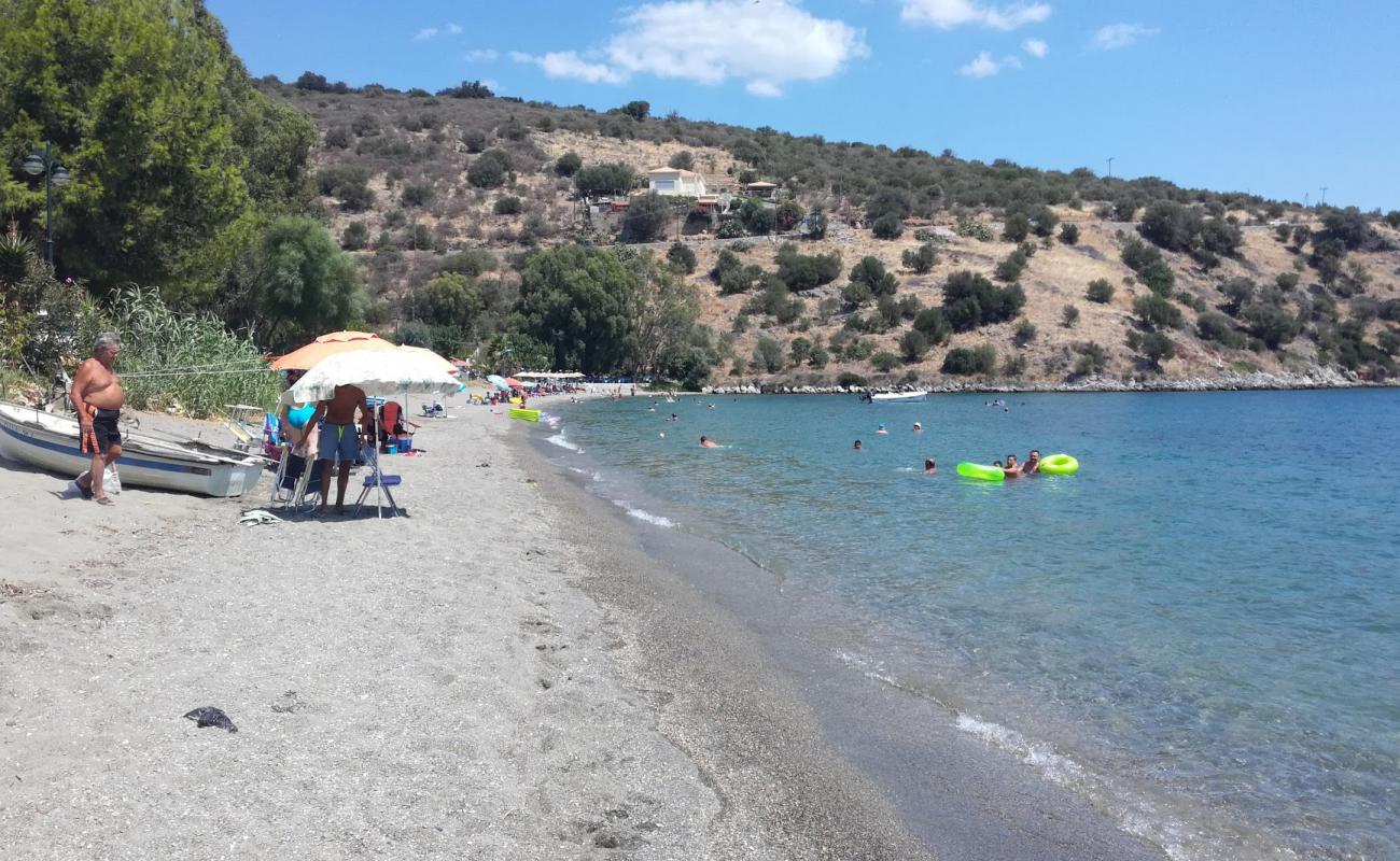 Foto af Kamares beach II med grå fin sten overflade