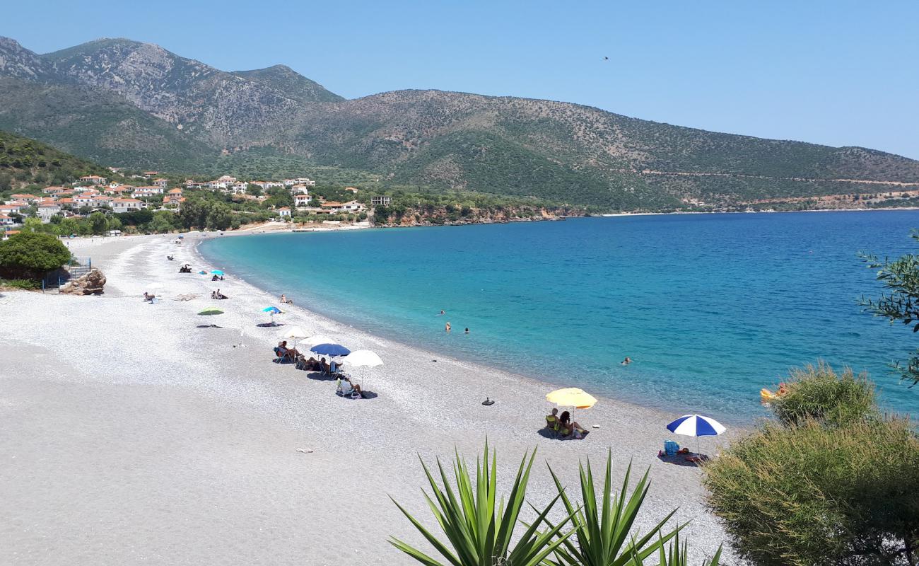 Foto af Zorakas Bay beach med grå sten overflade