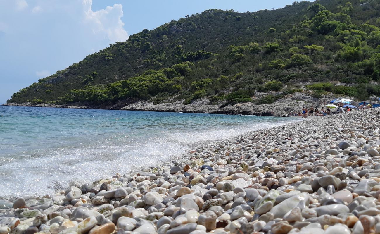 Foto af Almyris beach med let fin sten overflade