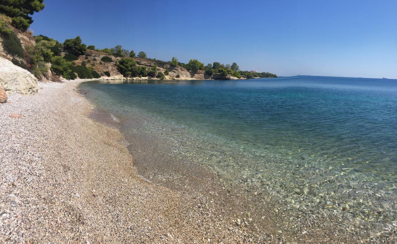 Foto af Paralia Kechrion IV med let sten overflade