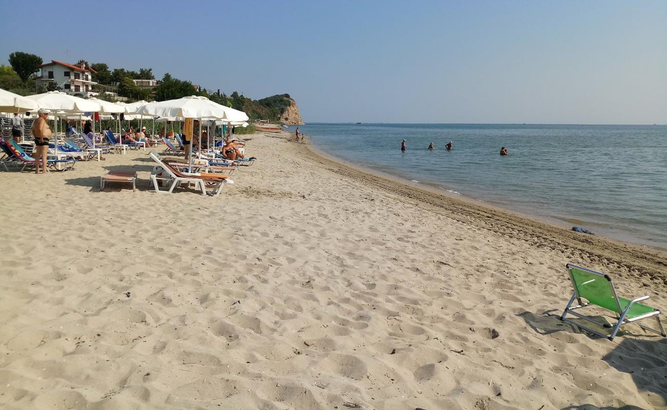 Foto af Archea Pydna beach med lys sand overflade