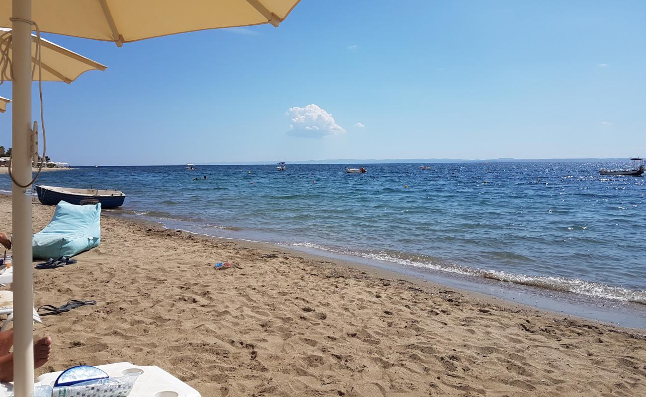 Foto af Gerakini beach med lys sand overflade