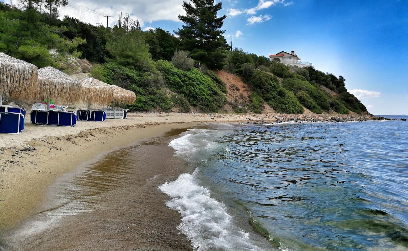 Foto af Gerakini beach II med lys sand overflade