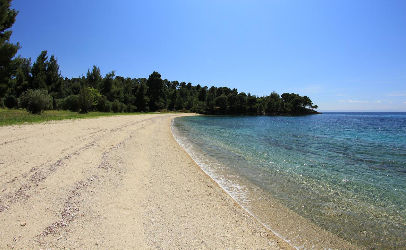 Foto af Kalyva Mare med lys sand overflade