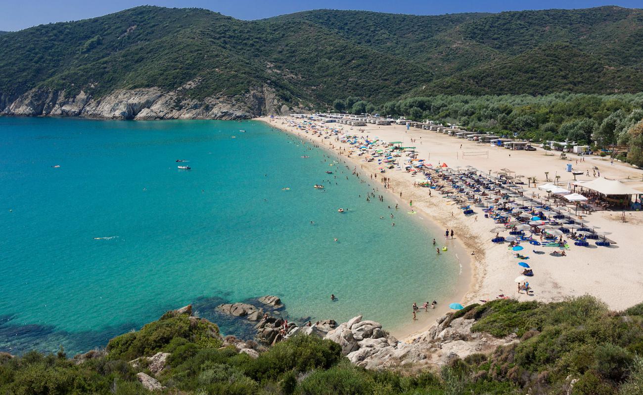 Foto af Thalatta beach med lys fint sand overflade