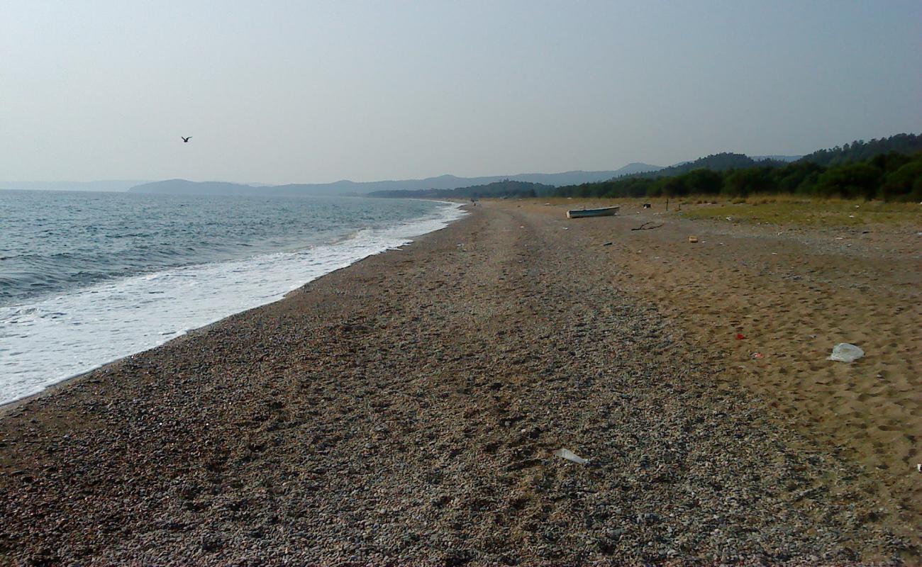 Foto af Kakoudia Beach II med brunt sand overflade